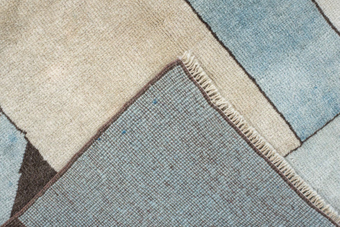 Vintage Art Deco Area Rug (5' x 6')